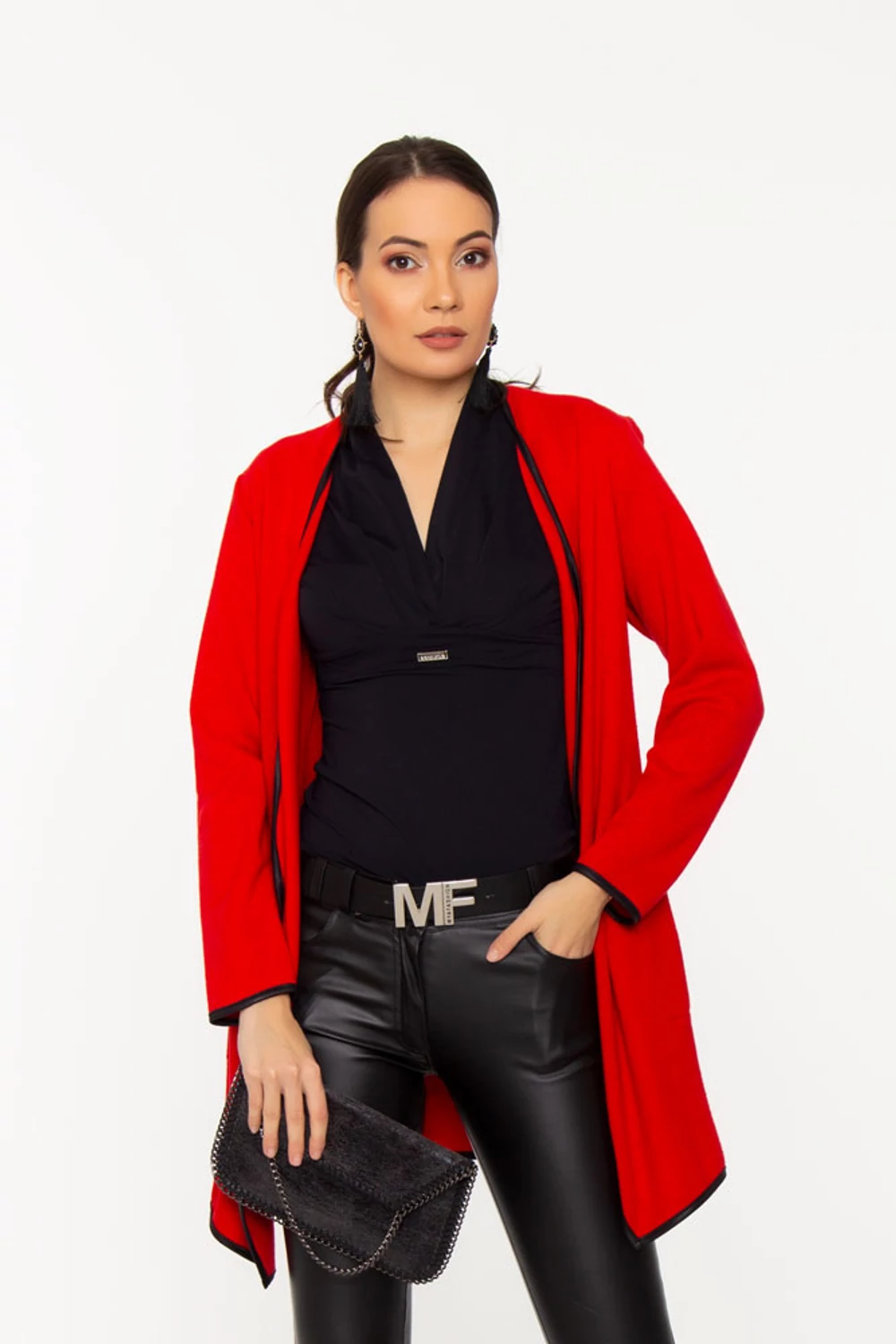 Roxi kardigán - Piros