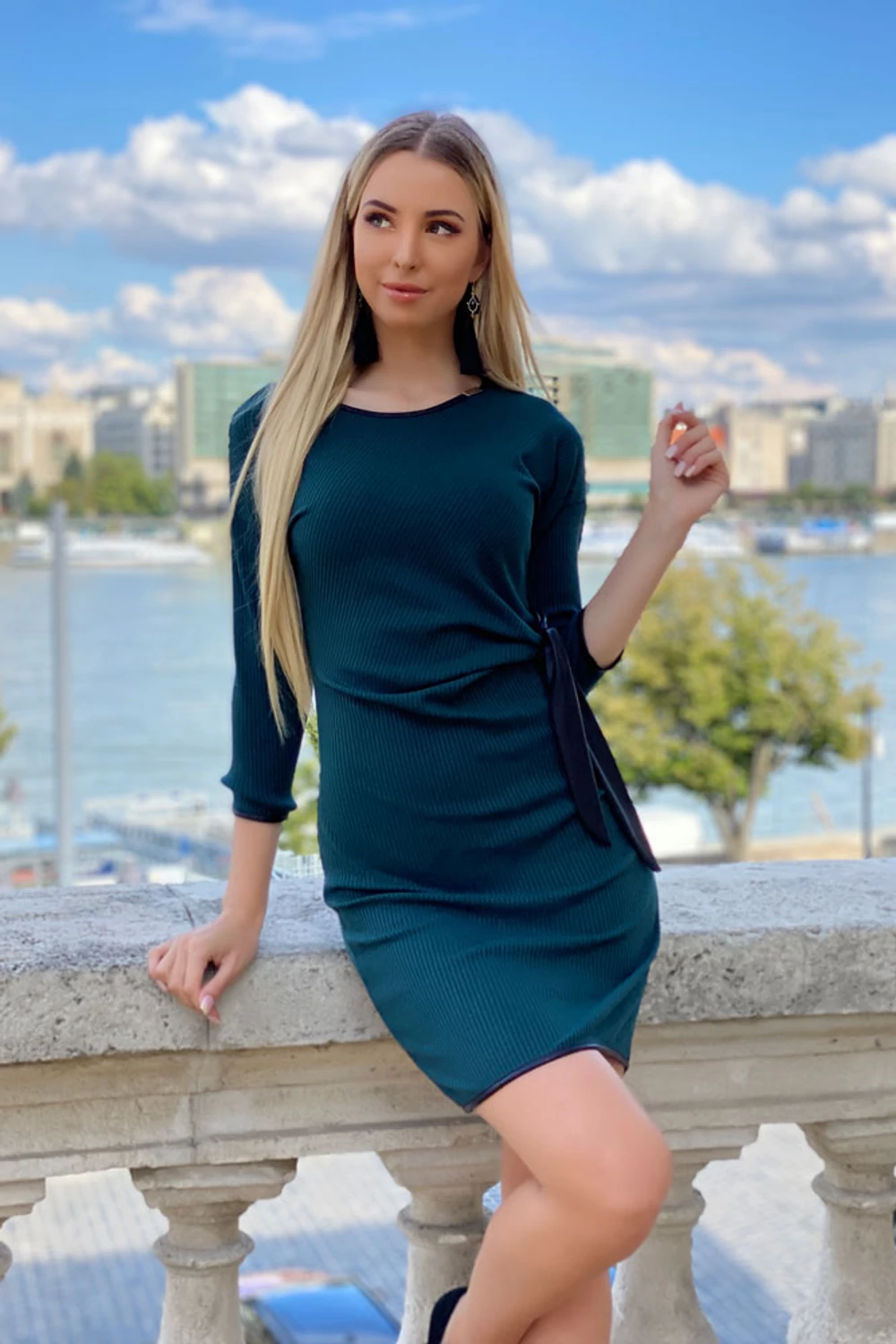 Monica ruha - zöld
