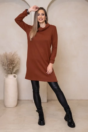 Léna tunikaruha - barna