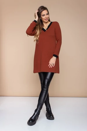 Zsazsa tunika - barna
